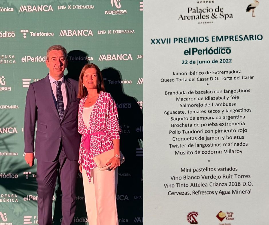 bodegas Ruiz torres en premios empresarios del año