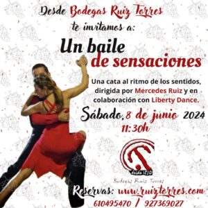 Un Baile de Sensaciones: Cata de Vinos y Danza en Bodegas Ruiz Torres