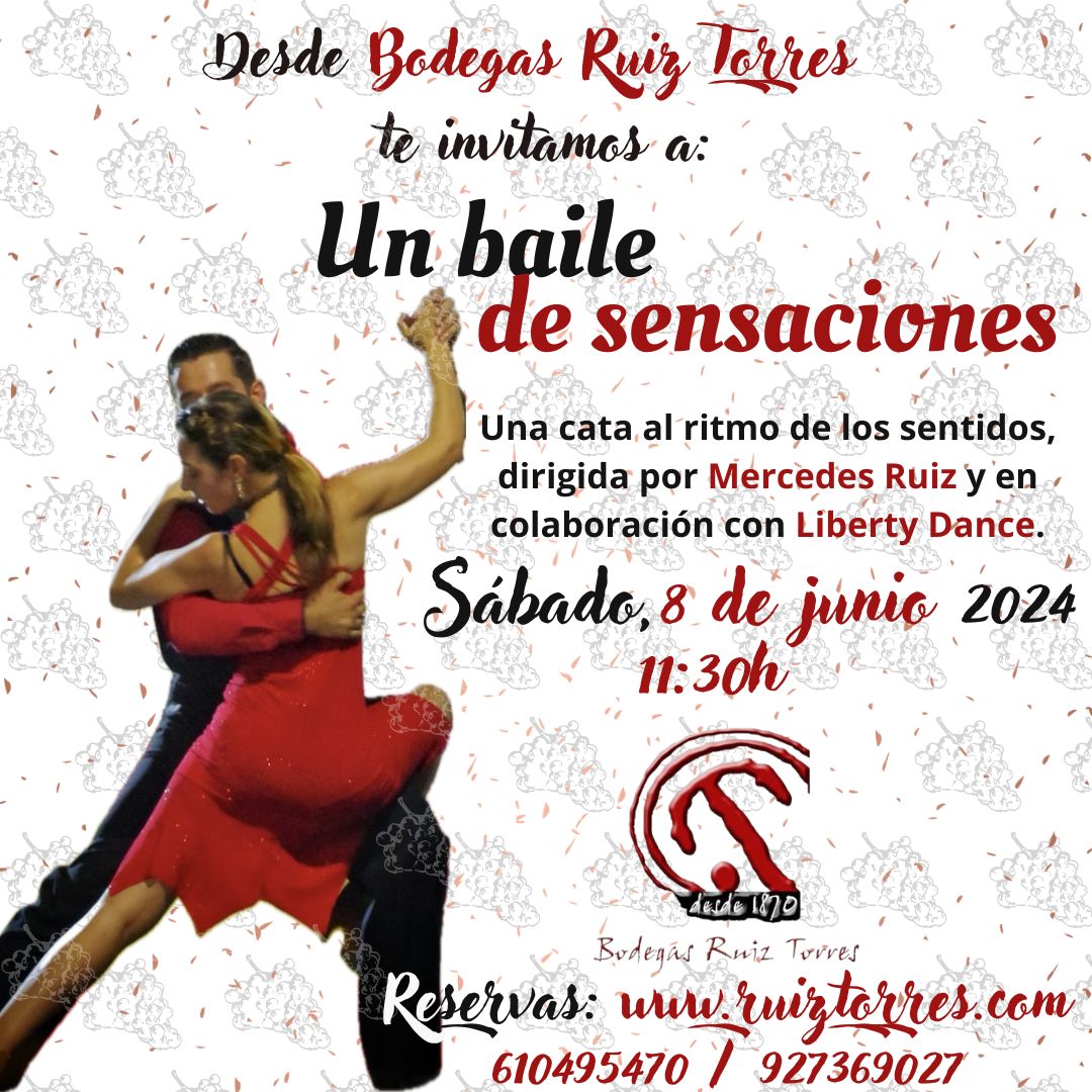 Un Baile de Sensaciones: Cata de Vinos y Danza en Bodegas Ruiz Torres